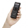 ステレオICレコーダー FMチューナー付 4GB ブラック 写真7