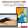 USBケーブル 2m Type-Cオス - オス 断線しにくい耐久性 PD対応 レッド 写真7