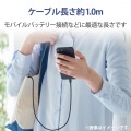 Lightningケーブル/準高耐久/アルミコネクタ/1.0m/ブルー 写真7
