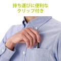 アクティブスタイラスペン タッチペン 極細 1.5mm 充電式 ブラック オートスリープ機能 クリップ付 写真7