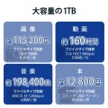 SSD 外付け ポータブル 1TB 小型 ノック式 USB3.2(Gen1)対応 ブラック PS4/PS4Pro/PS5 写真7