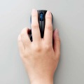 ワイヤレスマウス Bluetooth 3ボタン 抗菌 静音 軽量 IR LED Sサイズ ブルー 写真7