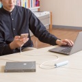 USB-C to USB-C 充電ケーブル 1m PD対応 最大60W iPad Android各種 その他機器対応 超急速 シリコン素材 なめらか 柔軟性 高耐久 ホワイト 写真7