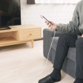 USB Type-C to Lightningケーブル/USB Power Delivery対応/なめらか/2.0m/ホワイト 写真7