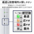 無線LAN中継器/11ax.ac.n.a.g.b/2402+574Mbps/ホワイト 写真7