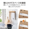 キッチンスケール デジタルスケール 計量器 はかり 最大3kg 0.5g単位 バックライト付き カロリー計測 炭水化物量計測 3種登録可(ごはん+2種) ホワイト 写真7