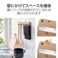 キッチンスケール デジタルスケール 計量器 はかり 最大3kg 0.5g単位 カロリー・炭水化物量計測 3種登録可(ごはん+2種) ブラック 写真7