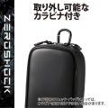 スマホポーチ 2台収納 Lサイズ 3Way ( 腰ベルトループ ショルダーベルトループ カラビナフック ) 衝撃吸収 ZEROSHOCK ブラック 写真7