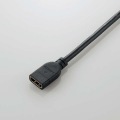 HDMI延長ケーブル/4K60P対応/1.0m/ブラック 写真7