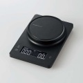 ドリップスケール/コーヒー専用タイマー機能搭載/計量+タイマー計測同時表示/操作・カウント音付/最大2kg/最小0.1g表示/バックライト付/ブラック 写真7