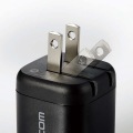ノートPC向けACアダプター/USB充電器/USB Power Delivery/45W/Type-C1ポート/スイングプラグ/ブラック 写真7