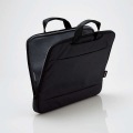 パソコンケース/リサイクル素材/取っ手付き/手提げ/撥水/防汚/CORDURA/15.6インチ/ブラック 写真7