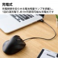 静音 充電式 Bluetooth5.0マウス “EX-G” 8ボタン Mサイズ 写真7