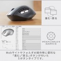 無線抗菌静音マウス“SHELLPHA”5ボタン 写真7