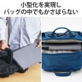 パソコンケース 14インチ 【 MacBook Air / Pro ?14インチ M2 M1 Surface Pro 9 / Laptop 5 ?15インチ 他対応 】 耐衝撃 撥水加工 スリム ファスナー式 グレー 写真7