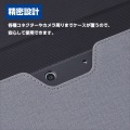 Surface Pro 9 ソフトレザーケース フリーアングル タッチペン収納 キーボード対応 写真7