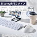 Bluetooth5.0トラックボール ”IST”5ボタン 人工ルビーモデル 写真7