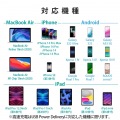 USB Power Delivery 35W キューブAC充電器(C×2) 写真7