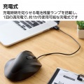 静音 充電式 Bluetooth5.0マウス “EX-G” 8ボタン XLサイズ 写真7