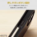 iPhone 15 ソフトレザーケース 手帳型 磁石付 NEUTZ 写真7