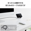 Qi規格対応ワイヤレス充電器(5W・2枚コイル・スタンドタイプ) 写真7