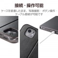 11インチiPad Pro(M4) フラップケース ソフトレザー 360度回転 写真7