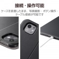 11インチiPad Pro(M4) フラップケース ソフトレザー フリーアングル スリープ対応 写真7