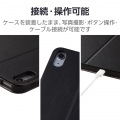 13インチiPad Air(M2) フラップケース ソフトレザー ドローイング 8アングル スリープ対応 写真7