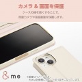 Google Pixel 8a ソフトレザーケース 磁石付 フィンガーストラップ付 &me 写真7