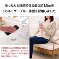 マグネットQi2規格対応ワイヤレス充電器(15W・卓上) 写真7