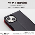 moto g24 ソフトレザーケース 薄型 磁石付 写真7