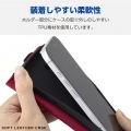 iPhone 16 ソフトレザーケース 磁石付 耐衝撃 ステッチ 写真7