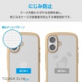 iPhone 16 TOUGH SLIM LITE ハイブリッドケース フレームカラー シルキークリア 写真7