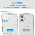 iPhone 16 Plus TOUGH SLIM LITE ハイブリッドケース オールクリア 写真7