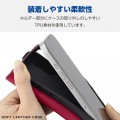 iPhone 16 Pro ソフトレザーケース 磁石付 耐衝撃 ステッチ 写真7