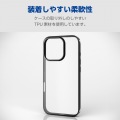 iPhone 16 Pro ソフトケース サイドメッキ 写真7