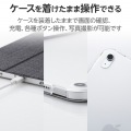 iPad (第10世代) フラップケース 背面クリア ファブリック 2アングル スリープ対応 写真7