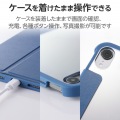 iPad mini(A17 Pro) ハイブリッドフラップケース 背面クリア 2アングル スリープ対応 写真7