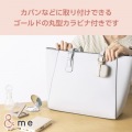 AirPods (第4世代)用 &me ソフトレザーケース メッキライン 写真7