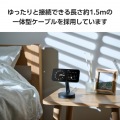 マグネットQi2規格対応ワイヤレス充電器(15W・スタンド) 写真7