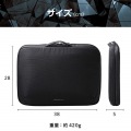 インナーバッグ/整理タイプ/横型/15.6インチ/ポリエステル 写真7