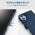 Galaxy A36 5G ソフトレザーケース 薄型 磁石付 フラワーズ 写真7