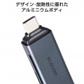 USB Type-C(TM)接続 直挿しメモリーカードリーダー(UHS-I) 写真7