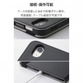 11インチiPad Air(M3/M2) フラップケース 衝撃ガード ベルト付 2アングル 軽量 写真7