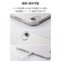 11インチiPad Air(M3/M2) フラップケース 薄型軽量 背面クリア 2アングル 写真7