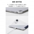 11インチiPad Air(M3/M2) フラップケース 薄型軽量 背面クリア 2アングル 写真7