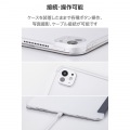13インチiPad Pro(M4) フラップケース 薄型軽量 背面クリア 2アングル 写真7