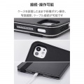 11インチiPad Pro(M4) フラップケース 衝撃ガード ベルト付 2アングル 軽量 写真7