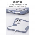 11インチiPad Pro(M4) フラップケース 薄型軽量 カラーエッジ 背面クリア 写真7