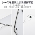iPad(A16) フラップケース 薄型軽量 背面クリア 2アングル 写真7